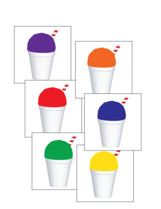 Snowball 5" Cutouts
