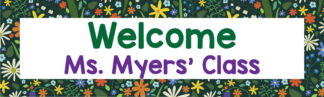 Floral Banner