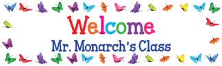 Butterfly Banner