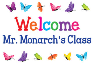 Butterfly Door Sign