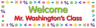 Math Banner