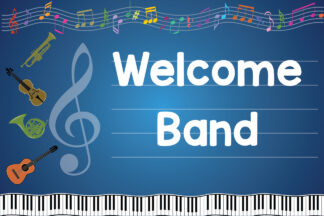 Music Door Sign