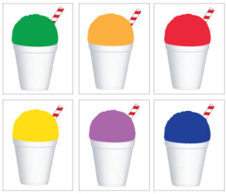 Snowballs 12" Cutouts