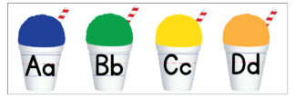 Snowball Alphabet Line