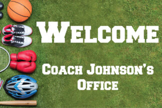Sports Door Sign