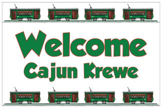 Streetcar Door Sign