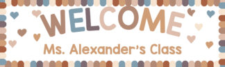 Earth Tones Banner