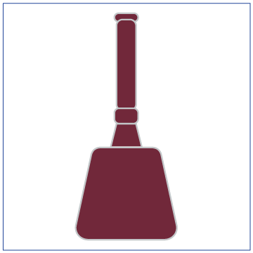 Cowbell 5" Cutouts