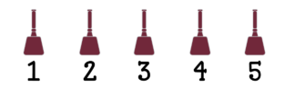 Cowbell Number Line